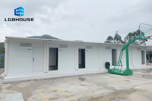 20ft prefabricate container houses for worker camping detachable prefab container house