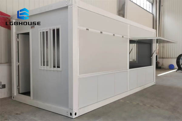 20ft container house for street shop