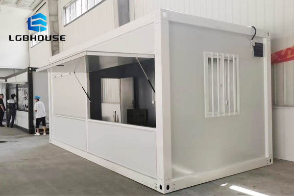 20ft  street shop detachable container house